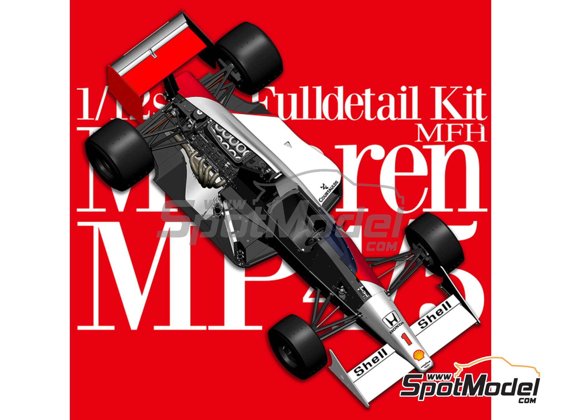 Model Factory Hiro K831: Car scale model kit 1/12 scale - McLaren